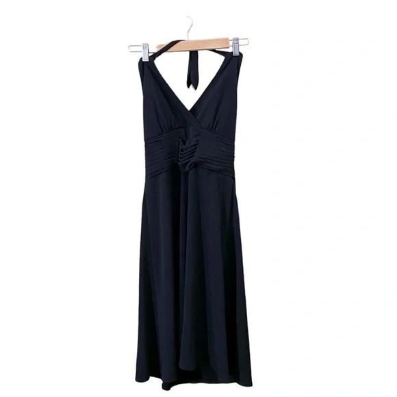 Max Studio Black Halter Dress size Size Small